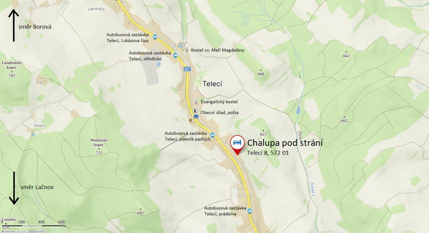 Chalupa Pod Strani Teleci Экстерьер фото